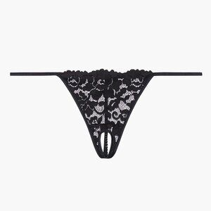 Savage X Fenty Crotchless String of Pearls Thong